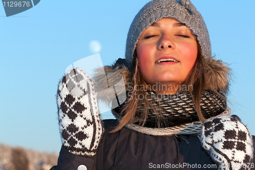 Image of beautiful young girl