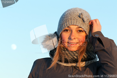 Image of beautiful young girl