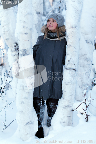 Image of beautiful young girl