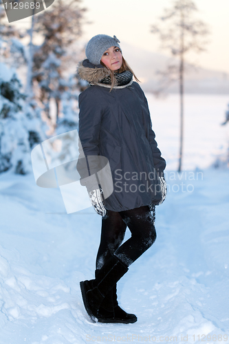 Image of beautiful young girl