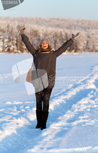 Image of beautiful young girl