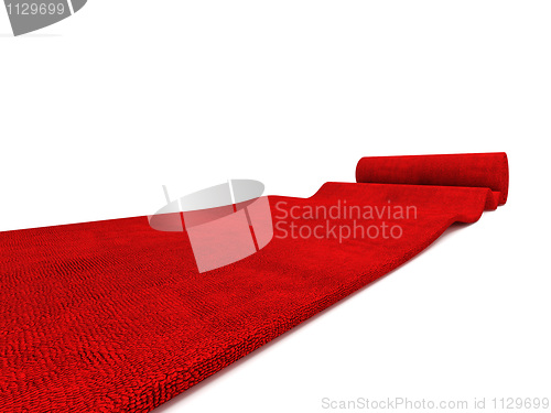 Image of rolling carpet