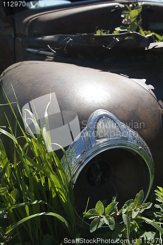 Image of Rusted Prairie Car