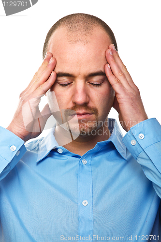 Image of stressed man