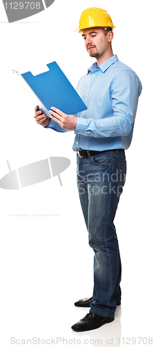 Image of engineer at work