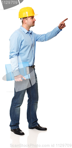 Image of engineer at work