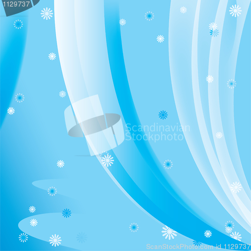 Image of Background on a theme of winter