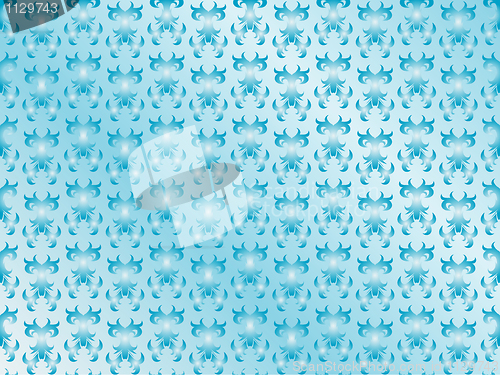 Image of wall-paper of dark blue colour