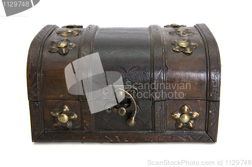 Image of Wooden casket