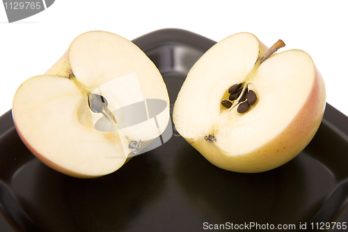 Image of The cut apple