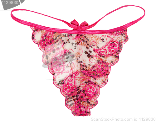 Image of sexy satin panties