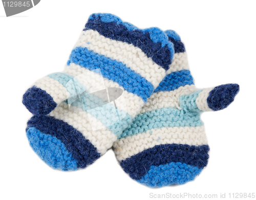 Image of Warm knit gloves