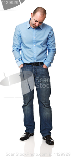 Image of sad man