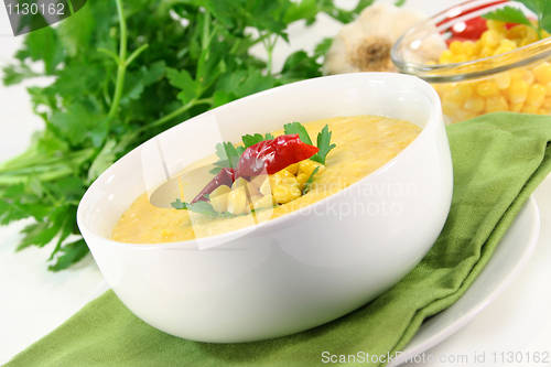 Image of Corn soup