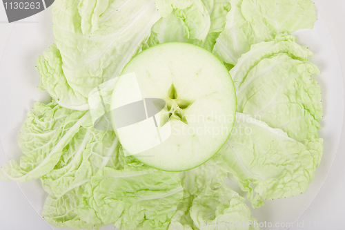 Image of Apple and salad sheet
