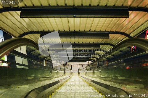 Image of Escalator Abstract