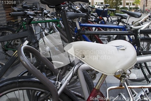 Image of Bicycle Abstract