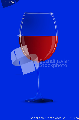 Image of wine in glass