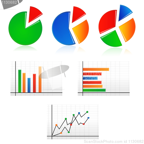 Image of business graphs