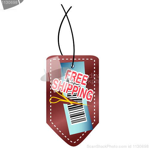 Image of free shipping tag