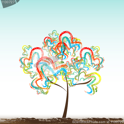 Image of abstract tree