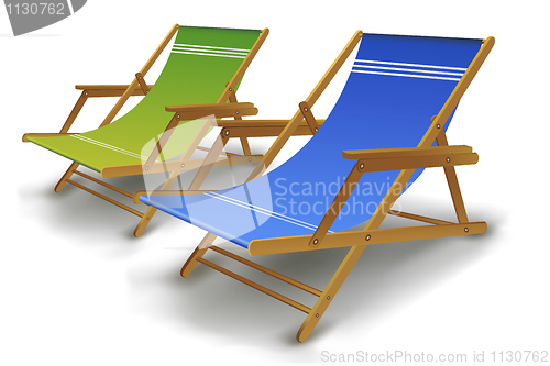 Image of beach chairs