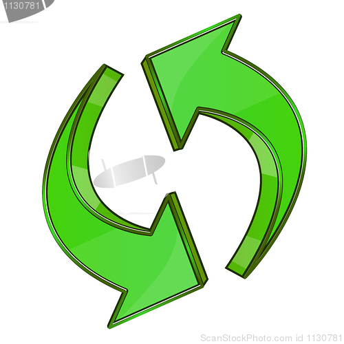 Image of recycle arrows