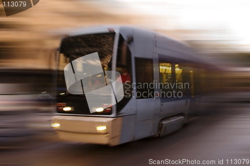 Image of Abstract Tram