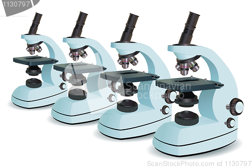 Image of microscopes