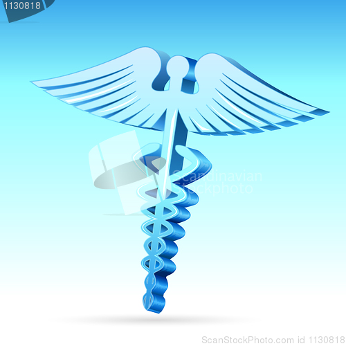 Image of vector caduceus