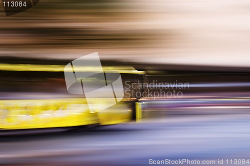 Image of Speed Bus Abstract