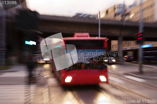 Image of Speed Bus Abstract