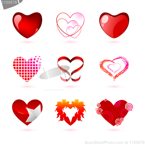 Image of different types of hearts