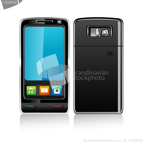 Image of mobile phones