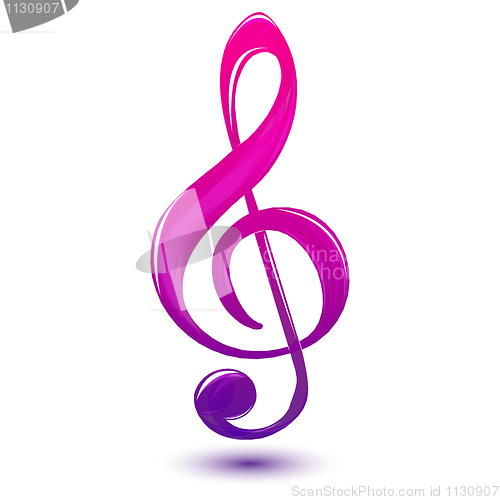 Image of music text