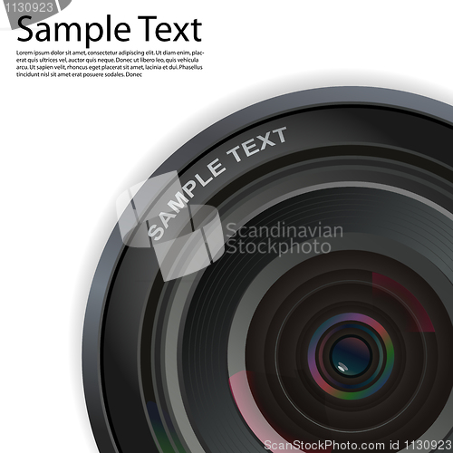 Image of camera lens