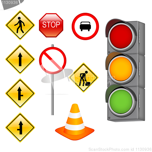 Image of traffic signals