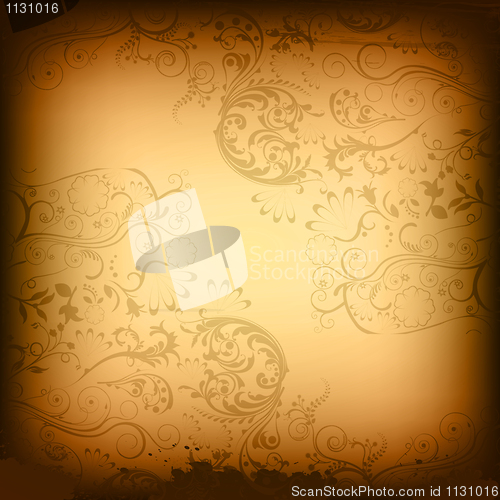 Image of abstract floral background