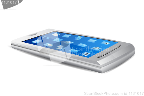 Image of multimedia mobile phone