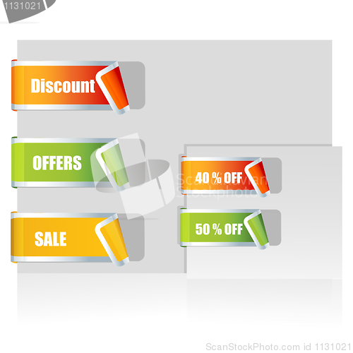 Image of sale tags