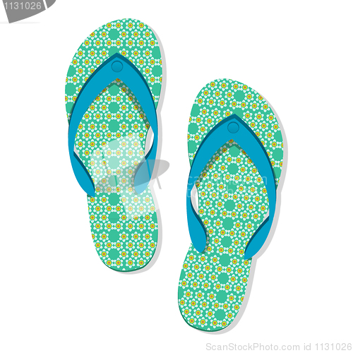 Image of stylish slippers