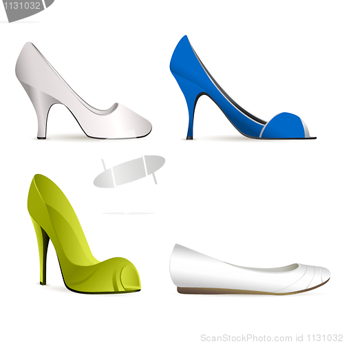 Image of fancy shoes for ladies