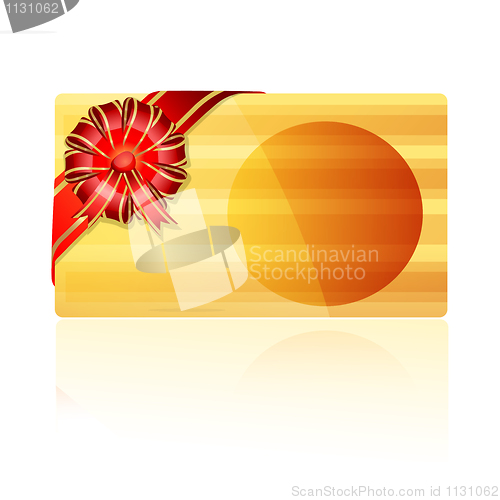 Image of abstract gift card