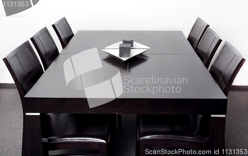 Image of Modern dining table