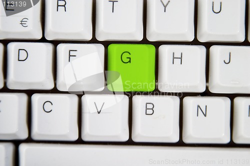 Image of Computer Keyboard Letter G
