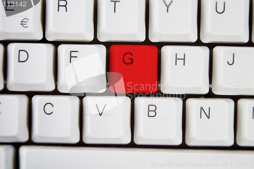 Image of Computer Keyboard Letter G