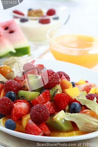 Image of Fresh fruit salad