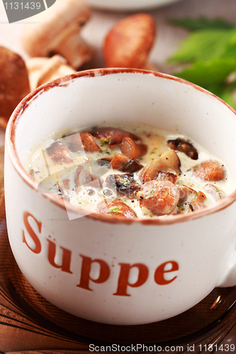 Image of Mushroom soup