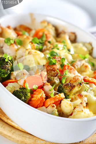 Image of Baked mixed vegetable