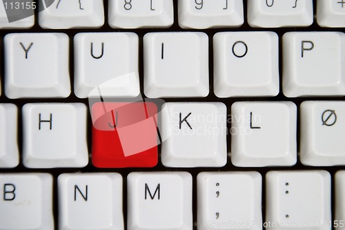 Image of Computer Keyboard Letter J